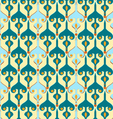 geometric pattern  retro