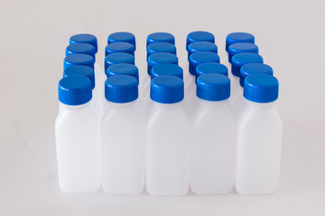Inline plastic bottle