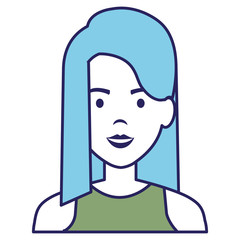 beautiful woman avatar character