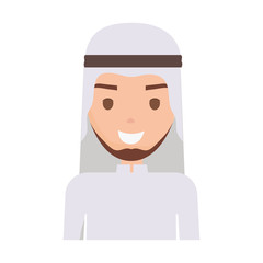 Arab man cartoon