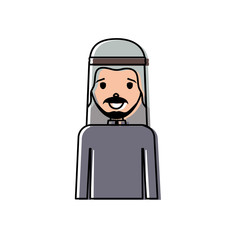 Arab man cartoon