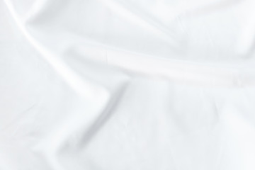 Abstract white fabric texture use for white texture background