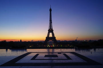 Fototapeta na wymiar Torre Eifel Paris