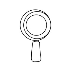 Magnifying glass symbol