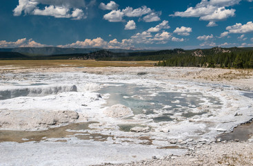 Natural Hot Spring, Yellowstone National Park