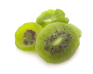 kiwi fruit isolated on white