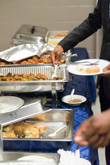 Nigerian Wedding Party Buffet