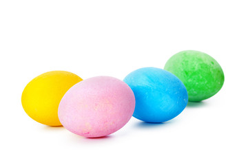 easter colorful eggs