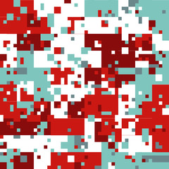 Christmas Pixel Pattern