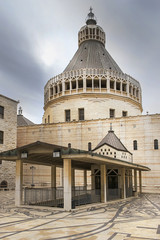 Basilica of the Annunciation in Nazareth, Israel