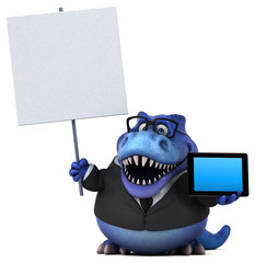 Fun Trex - 3D Illustration