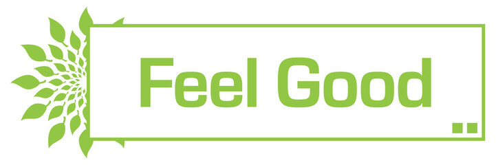 Feel Good Green Leaves Circular Bar 8811 