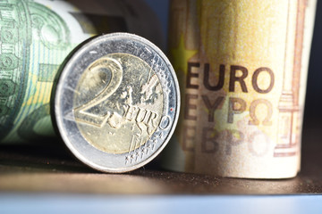 euro monnaie argent banque credit change devise