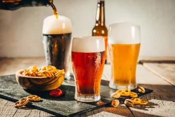 Photo sur Plexiglas Bière Différents types de bière