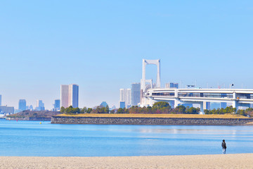 Rainbow Bridge, Tokyo, Japan
