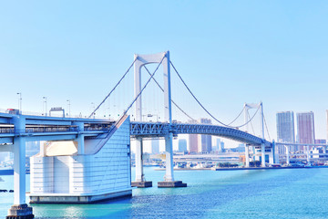 Rainbow Bridge, Tokyo, Japan