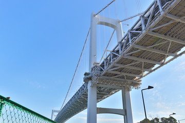 Under the Rainbow Bridge, Tokyo, Japan