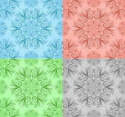 Background with snow. 