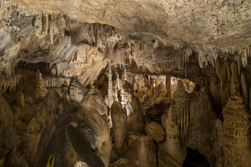 Fototapeta na wymiar Obir dripstone caves