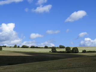 Lanscape in France, Travelling to Paris