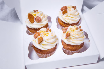Homemade cupcakes. muffin