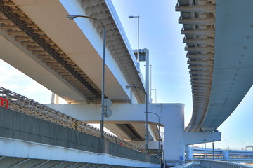 Under the Rainbow Bridge Highway, Tokyo