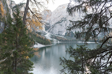 lago di braies, trentino alto adige