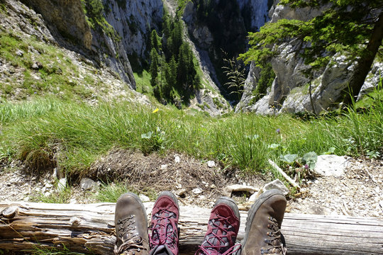 Wandern in der Bergen des Allg&auml;u ist Erholung f&uuml;r K&ouml;rpern Seele