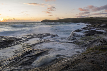 Booby's Bay near Padstow in North Cornwall.
