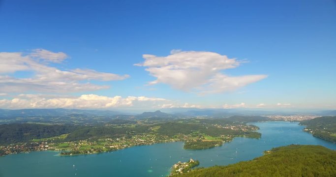 Lake WortherSee, Klagenfurt, Austria, EU: