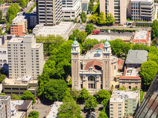 Saint James Cathedral from Above