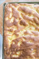 Focaccia pizza bread