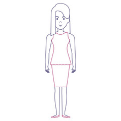 beautiful woman avatar character