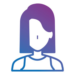 beautiful woman avatar character