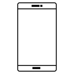 smartphone device isolated icon vector illustration design