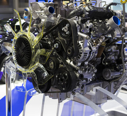 Detail of Diesel Engine