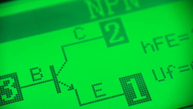 Check on the serviceability of the transistor