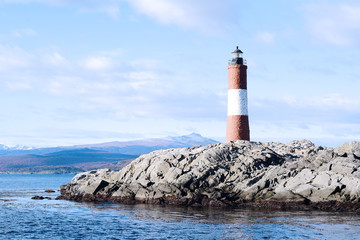 Lighthouse in Beagle channel.