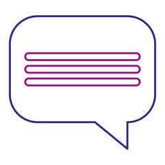 speech bubble isolated icon vector illustration design