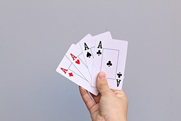 aces in hand