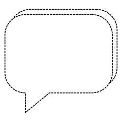 speech bubble isolated icon vector illustration design