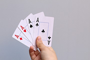 aces in hand