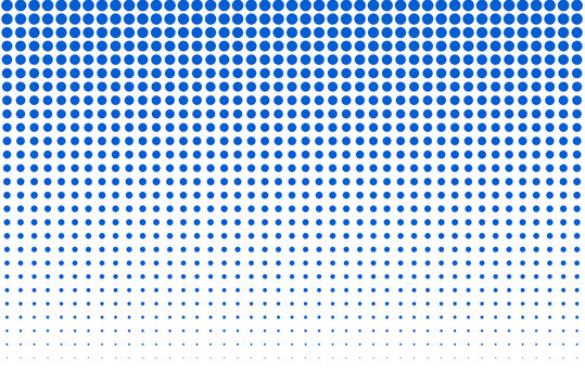 Dark Blue vector red pattern of geometric circles, shapes. Colorful mosaic banner. Geometric background with colored disks.