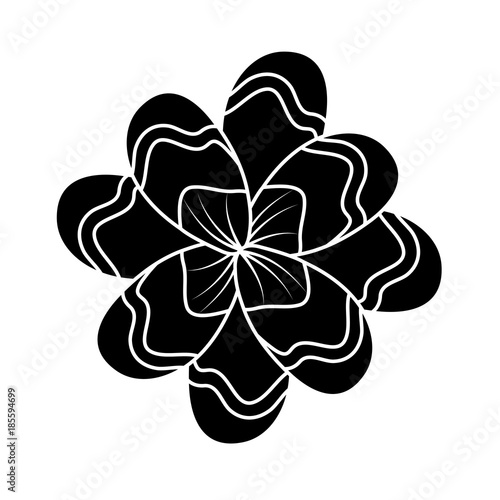 "flower wild icon image vector illustration design " Stock image and