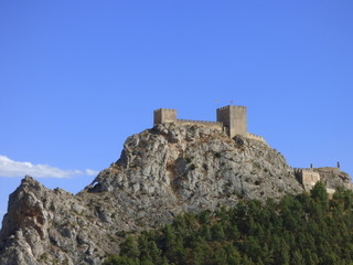 Fototapeta na wymiar Sax en Alicante. Pueblo de la Comunidad Valenciana, España perteneciente históricamente a la Corona de Castilla. Está situado en la comarca del Alto Vinalopó