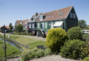rural surrounding of the island Marken