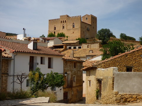 Todolella pueblo de Castellon en la Comunidad Valenciana, España, en la comarca de Los Puertos de Morella