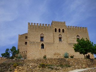 Naklejka premium Todolella pueblo de Castellon en la Comunidad Valenciana, España, en la comarca de Los Puertos de Morella
