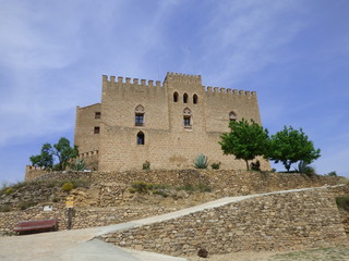Fototapeta na wymiar Todolella pueblo de Castellon en la Comunidad Valenciana, España, en la comarca de Los Puertos de Morella