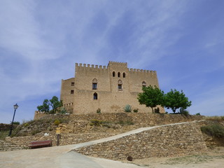 Fototapeta na wymiar Todolella pueblo de Castellon en la Comunidad Valenciana, España, en la comarca de Los Puertos de Morella